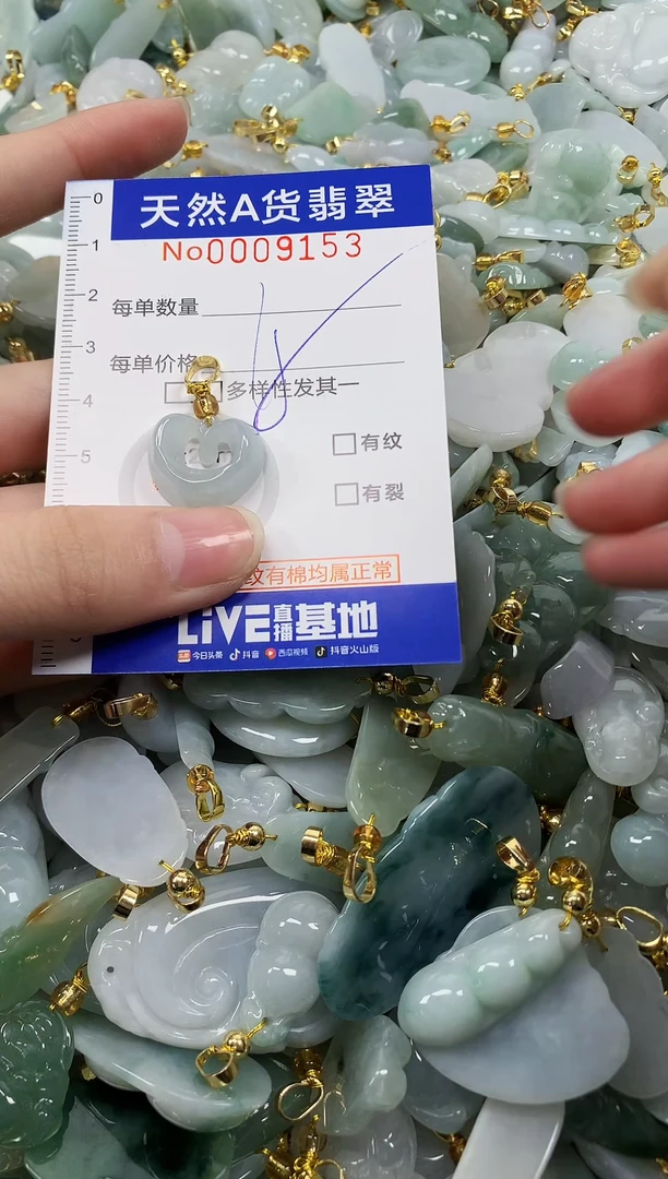 颈饰未镶嵌翡翠纯天然a货翡翠