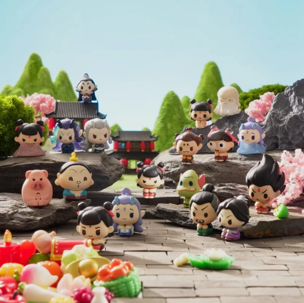 【奈奈拆盒】哪吒排排坐闹海迷你公仔系列盲盒