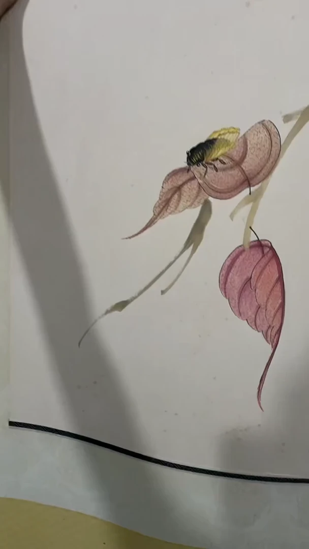 齐白石虫草作品999