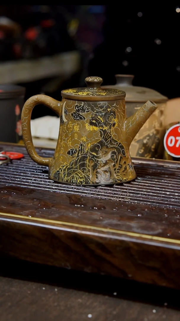 云南建水紫陶手工无暇  001  120cc