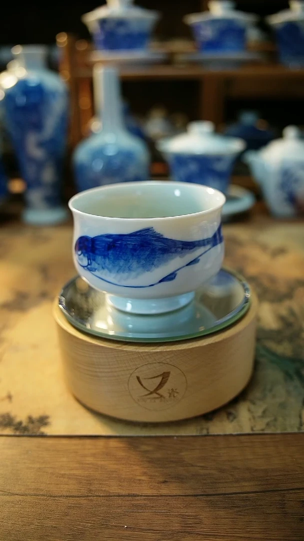 14景德镇手工手绘茶具