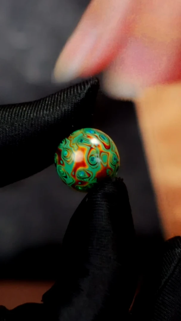 疯子大漆某松绿满欧15mm