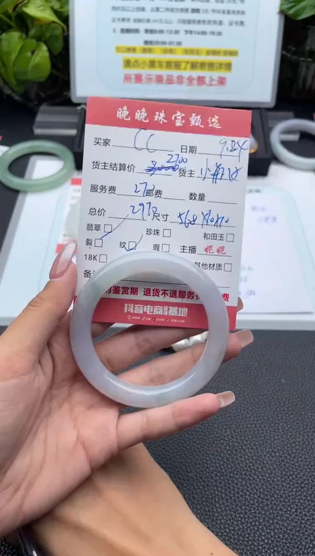未镶嵌手镯翡翠c*c手镯
