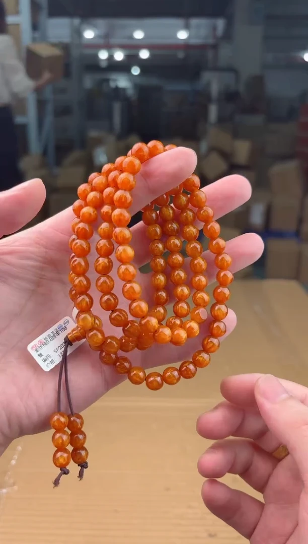 禧一文玩木作类材质手串无礼盒