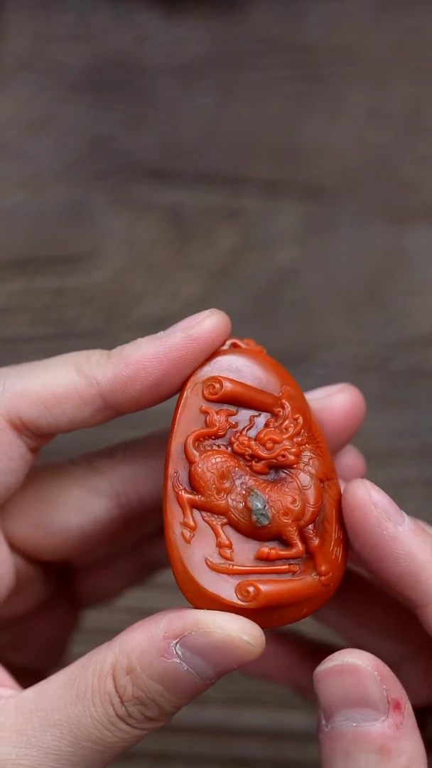 未镶嵌南红玛瑙挂件LUCF-079