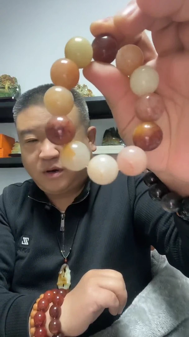 未镶嵌手串石英质玉金丝玉碎冰冰单圈手串