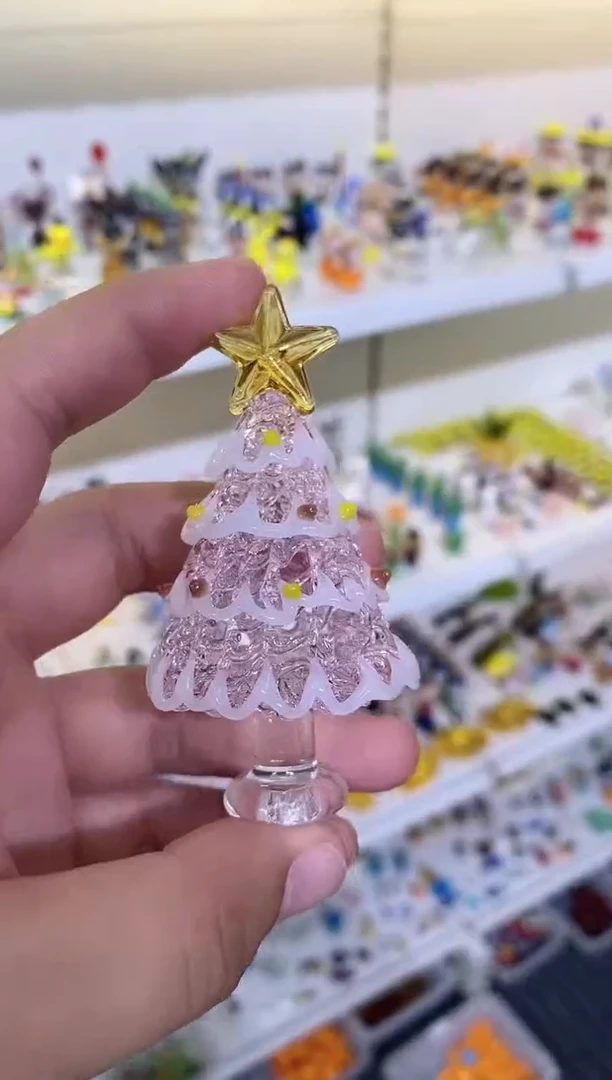 琉璃手工艺品圣诞树