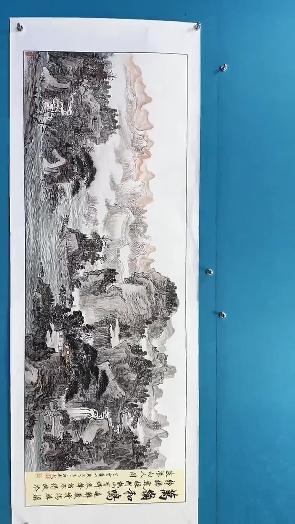 国画启辰艺术刘武手绘-国画47