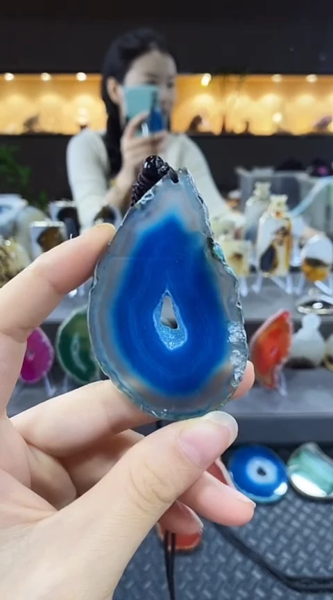 未镶嵌颈饰玛瑙/玉髓文*玛瑙