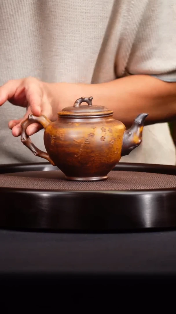 茶壶紫砂 宜兴紫砂原矿壶
