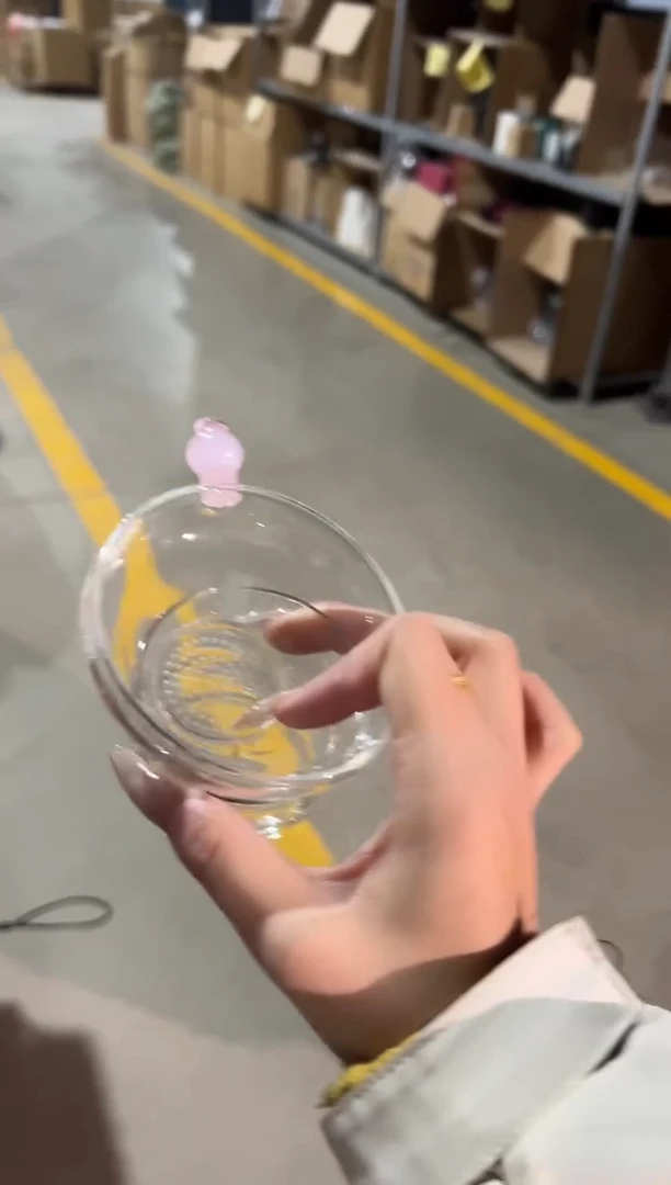 粉色芙蓉茶漏微瑕