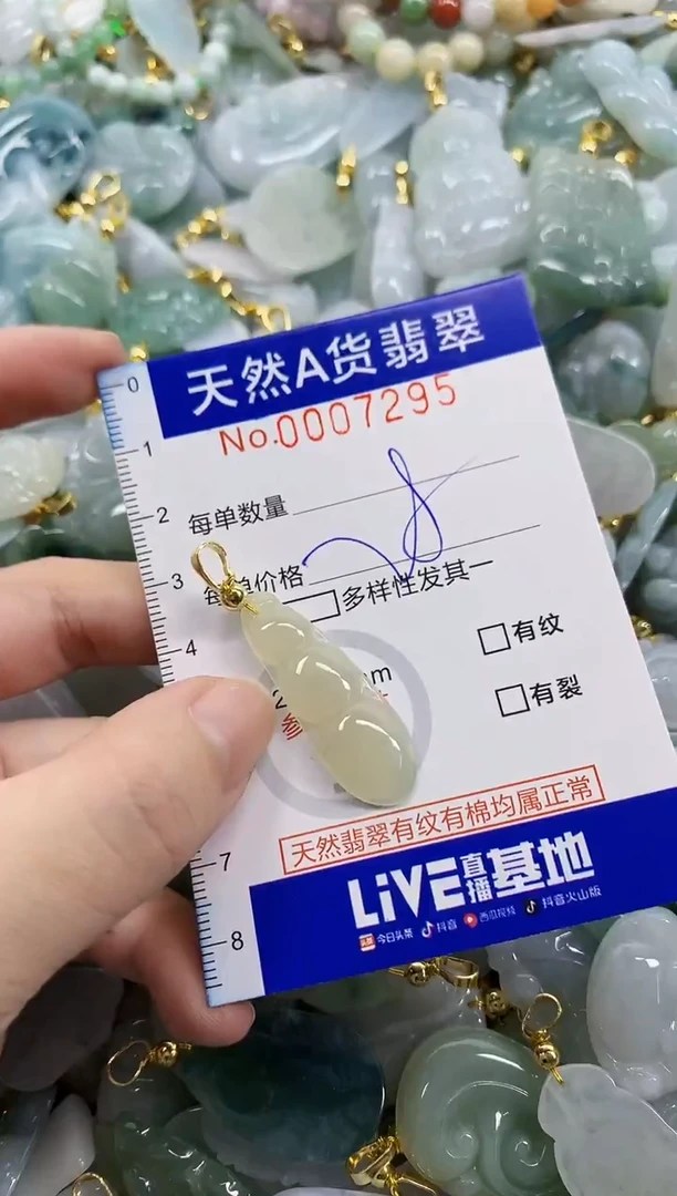 颈饰未镶嵌翡翠天然A货翡翠