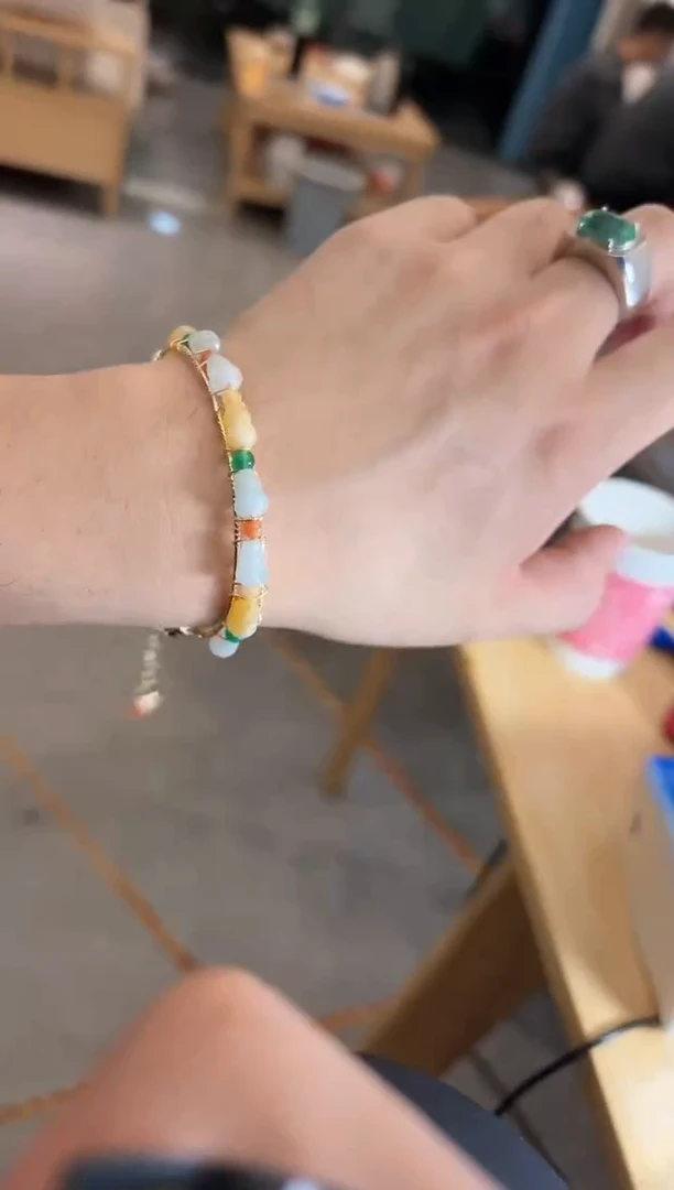 【闪购商品】翡翠手链未镶嵌葫芦手链【多样性发货一件】