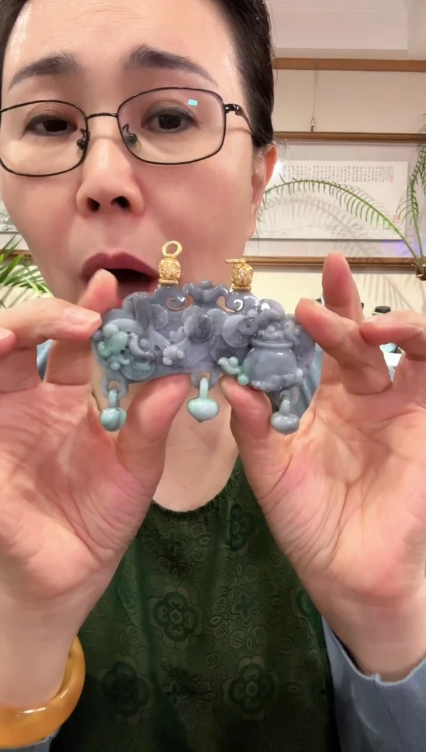 【闪购商品】翡翠颈饰未镶嵌国风