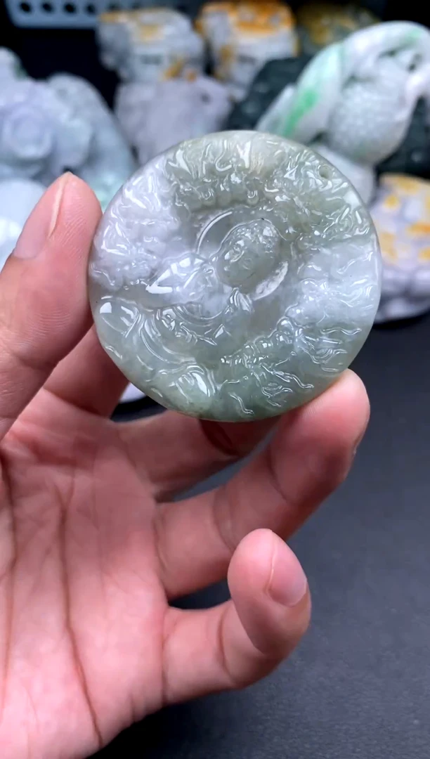 吊坠(不含链)未镶嵌翡翠1