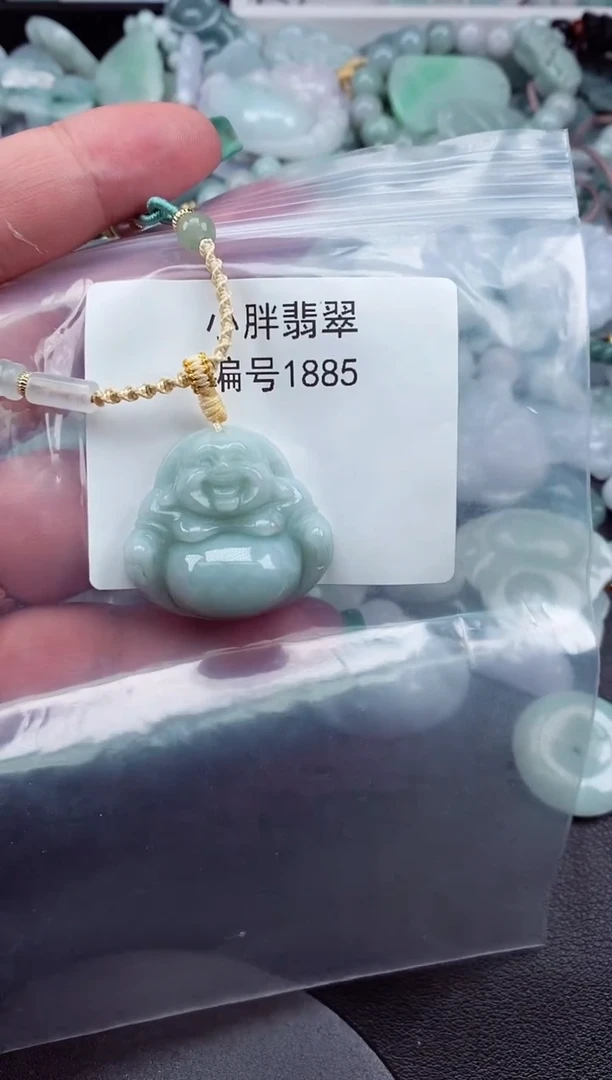 颈饰未镶嵌翡翠缅甸天然A货翡翠1885