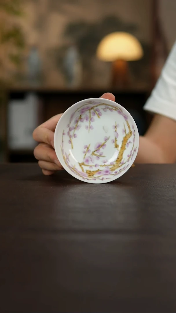 杯景德镇陶瓷杯碗柴烧多人