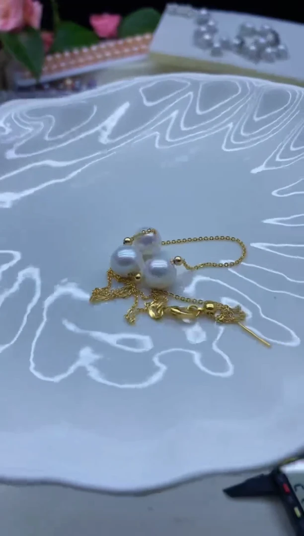 【闪购商品】淡水珍珠颈饰未镶嵌淡水珍珠项链