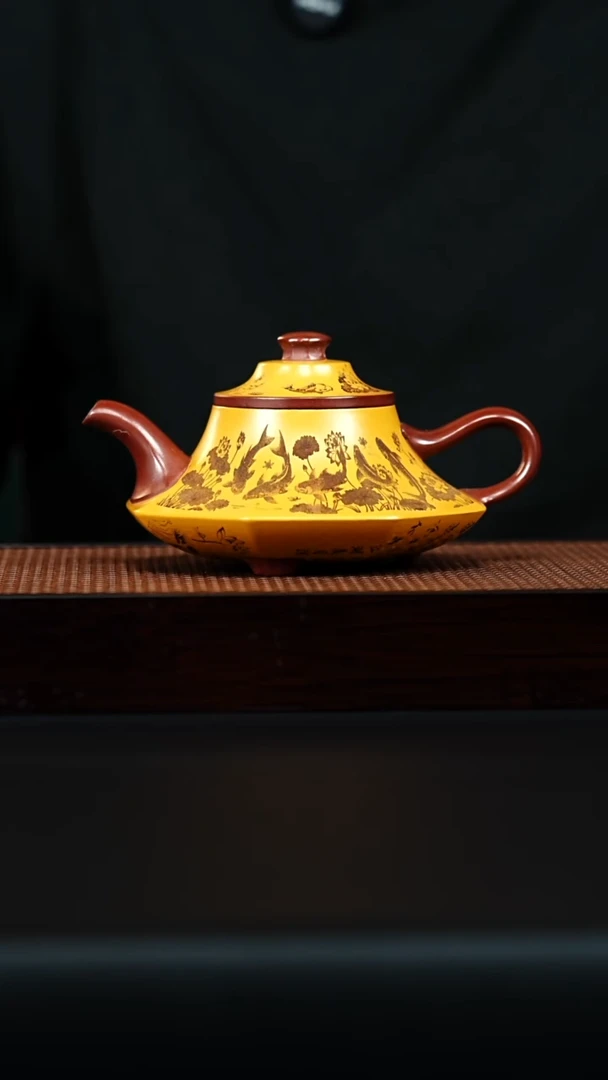 茶壶紫砂八方云炉