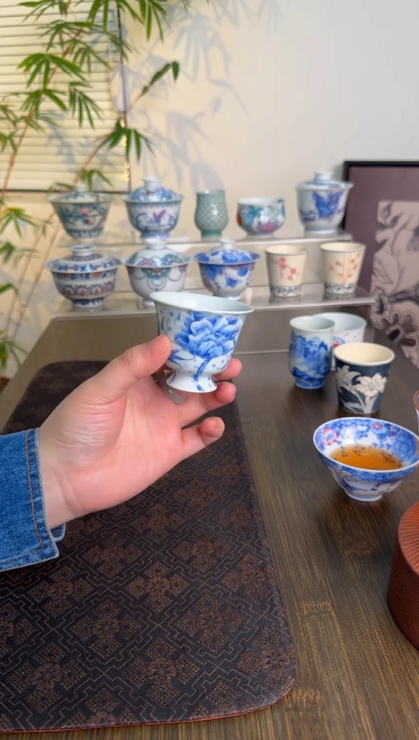 【闪购商品】景德镇手绘茶杯茶杯