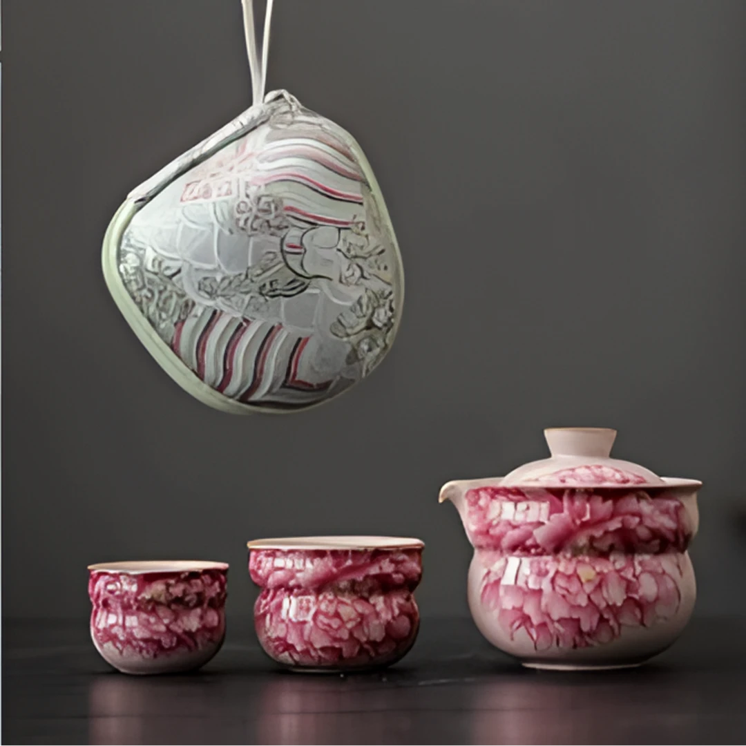 KK0322-粉汝国色天香旅行套（带包）