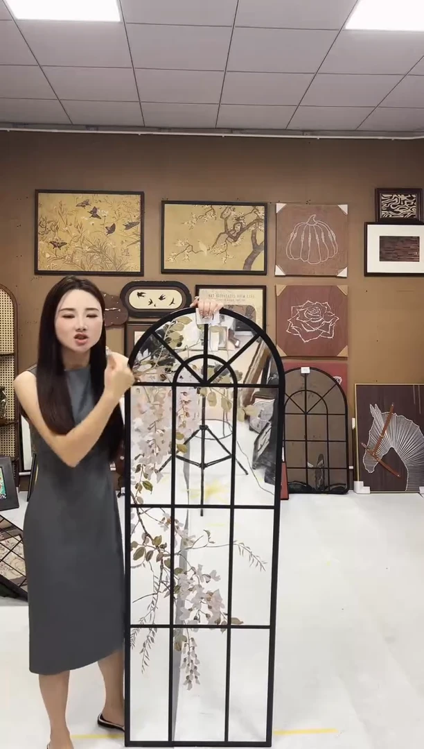 竖款50*150  镜子画