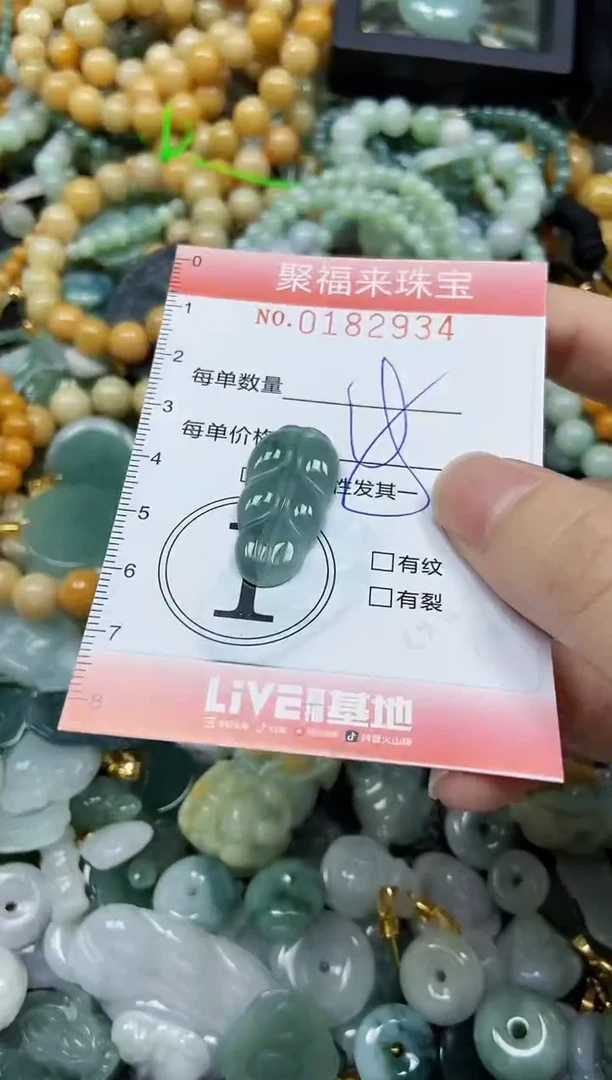 翡翠未镶嵌颈饰闪购0182934