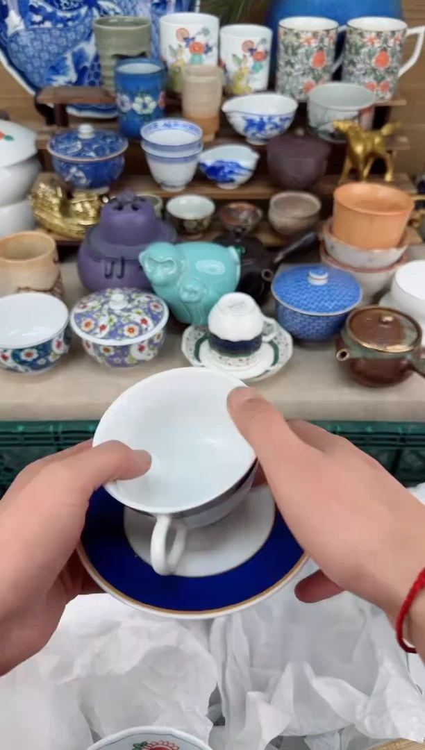 【闪购商品】瓷片茶盏陶瓷陶器