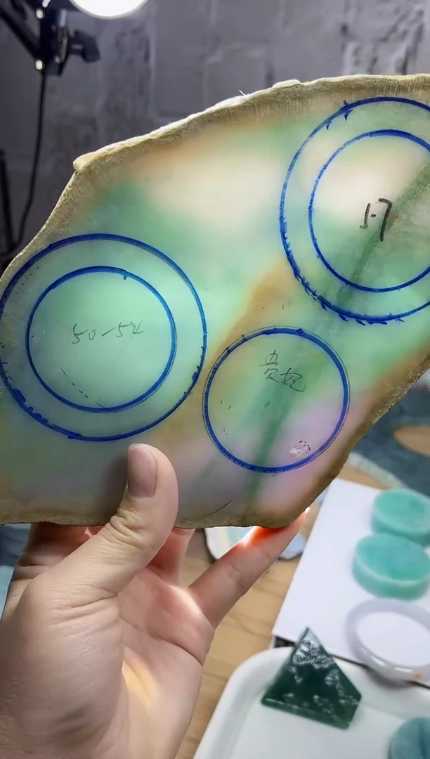 裸石翡翠天然翡翠A货石 南 822