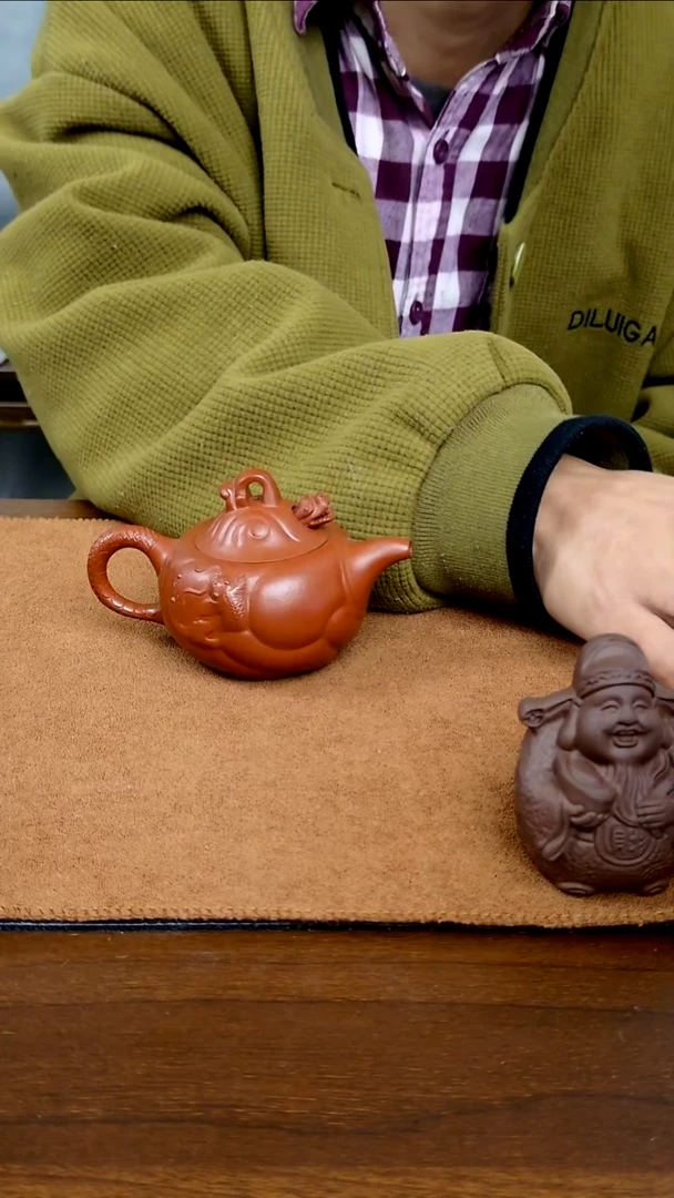 茶壶紫砂宜兴原矿紫砂作品