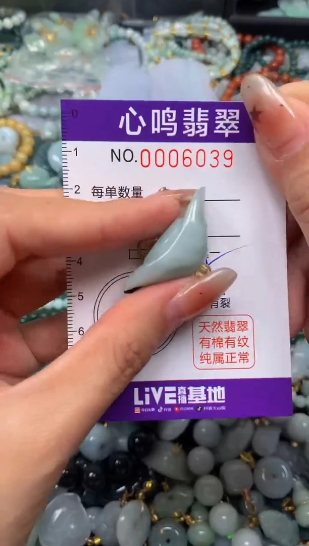 翡翠未镶嵌颈饰闪购006039