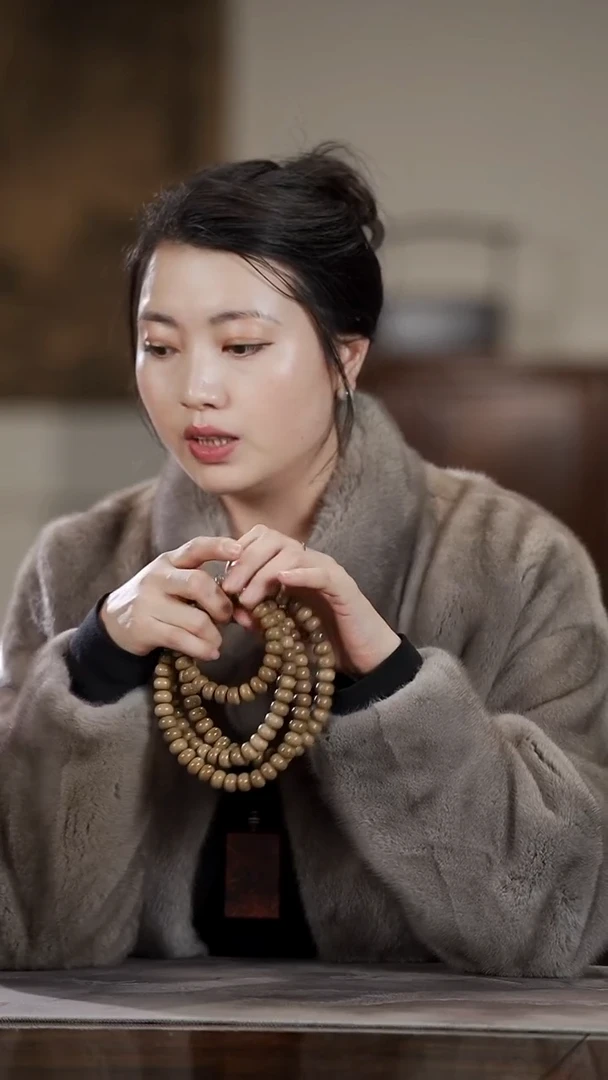 金丝楠手串/手链金丝楠阴沉木13m元宝手串108颗