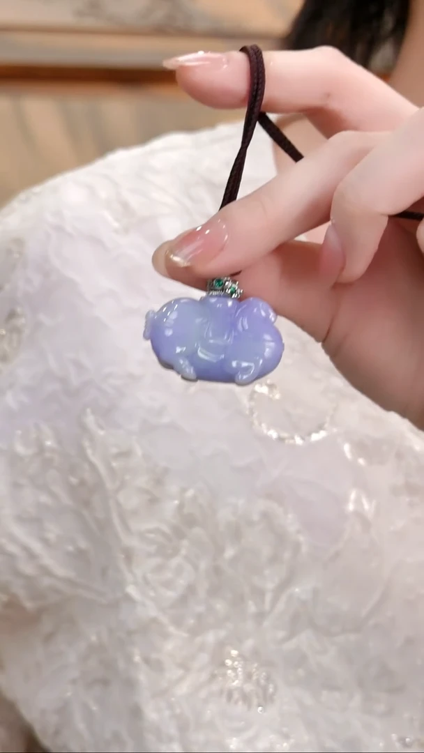 颈饰未镶嵌翡翠国风