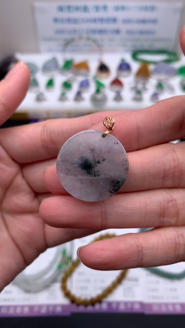 【闪购商品】定制翡翠18K金镶嵌模式推广期24小时鉴赏期