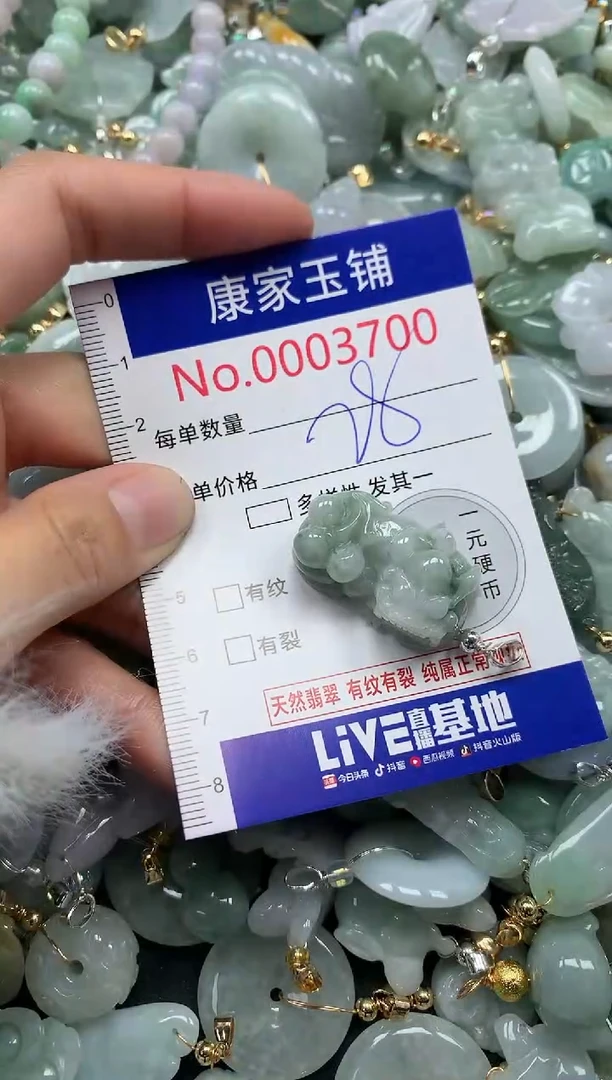 颈饰未镶嵌翡翠3700