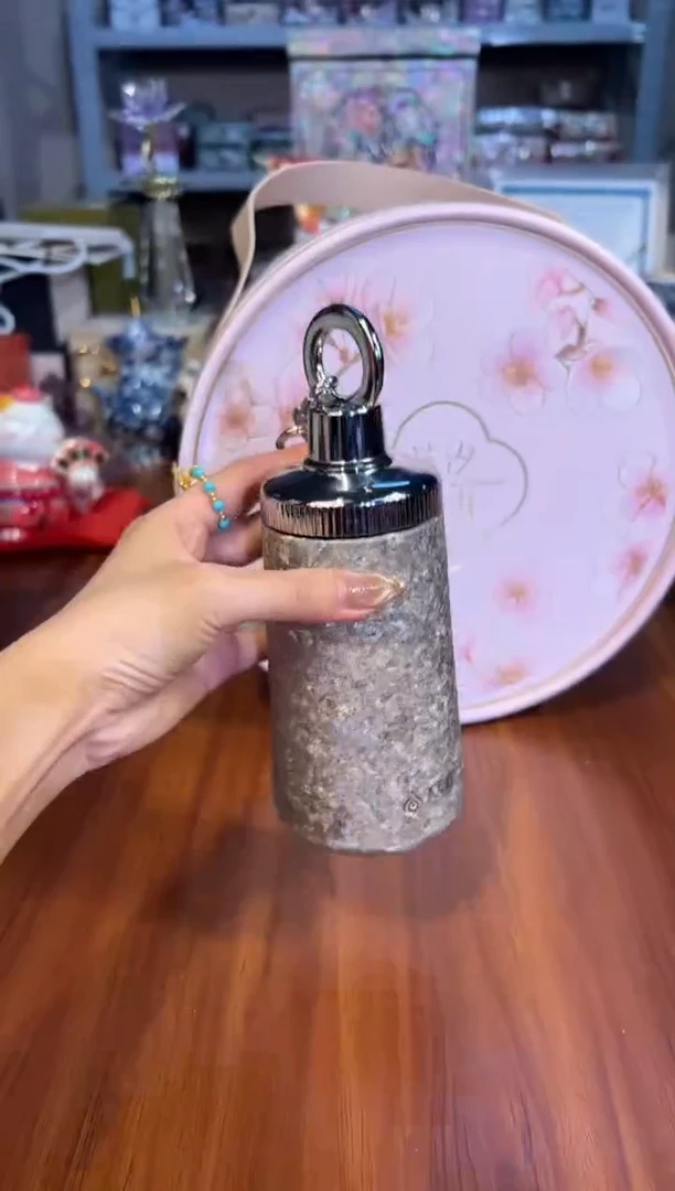 56水知道矮款吸管杯-银色