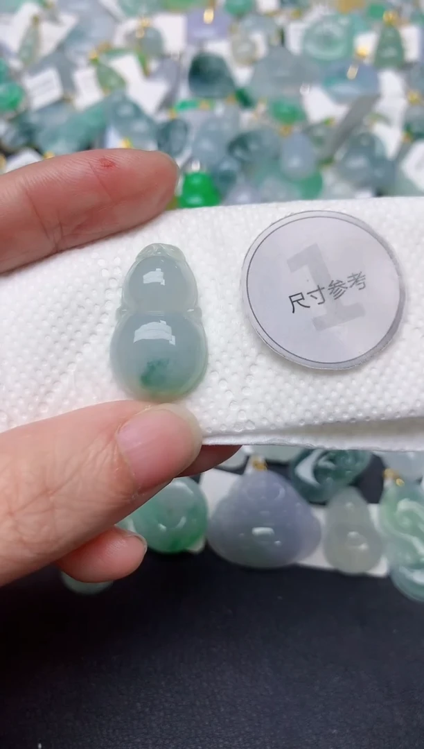颈饰未镶嵌翡翠天然缅甸A货翡翠