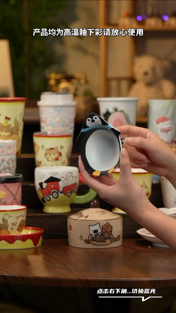 瓷片A094景德镇原创手工陶瓷