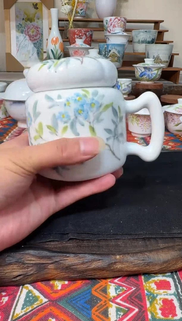 摆件瓷景德镇高温陶瓷清仓浮力