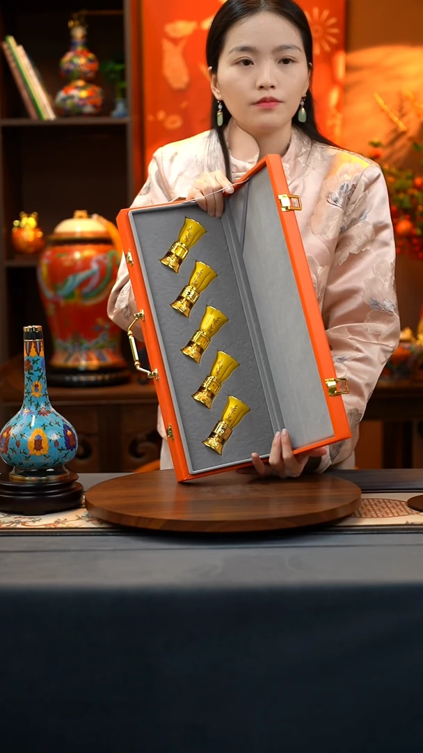 【闪购商品】摆件九五至尊五件套酒杯