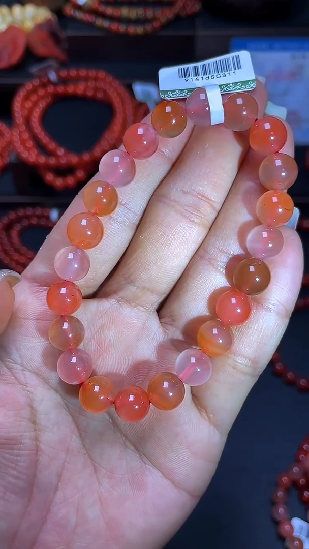 未镶嵌手串南红玛瑙N03保山多宝单圈