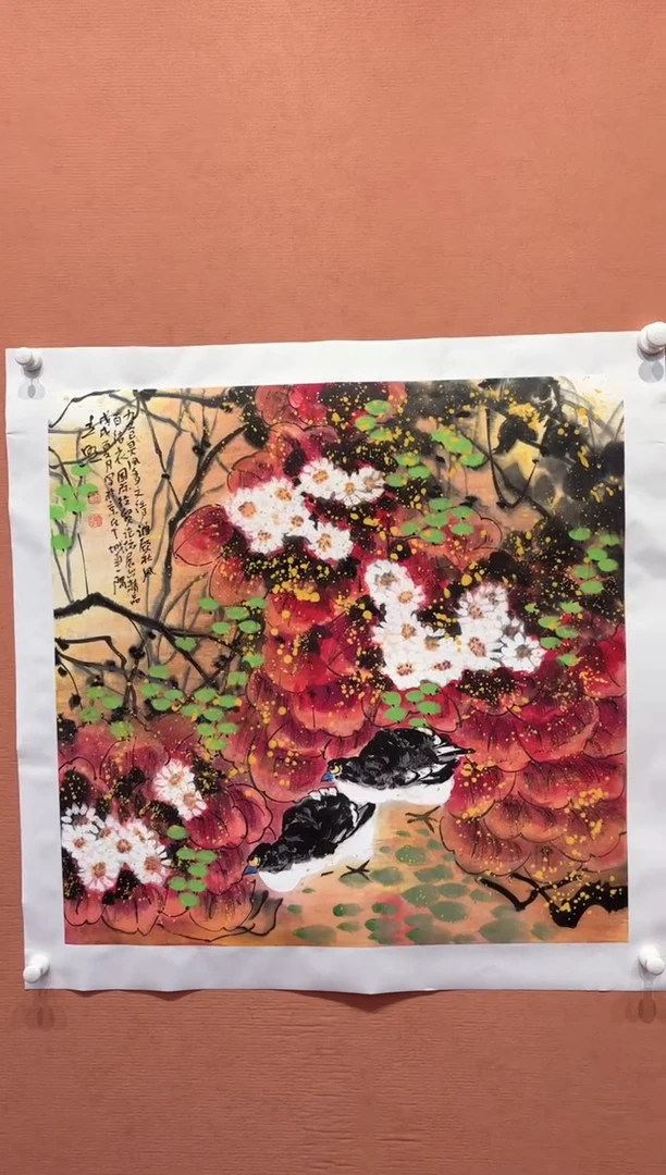 国画师立照老师国画作品