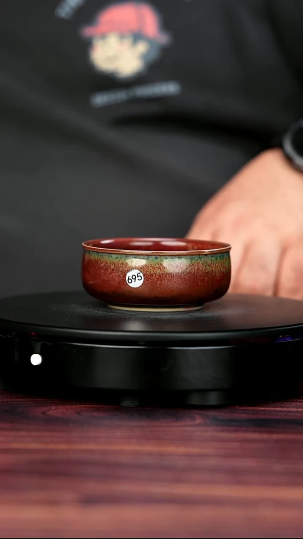 其他钧瓷695#盼龙窑一级品原矿钧瓷普洱杯