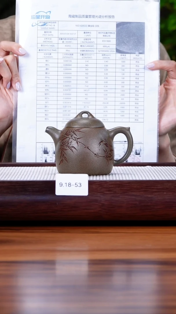 茶壶紫砂不*！9.18-53黄金段 还原烧 秦权200