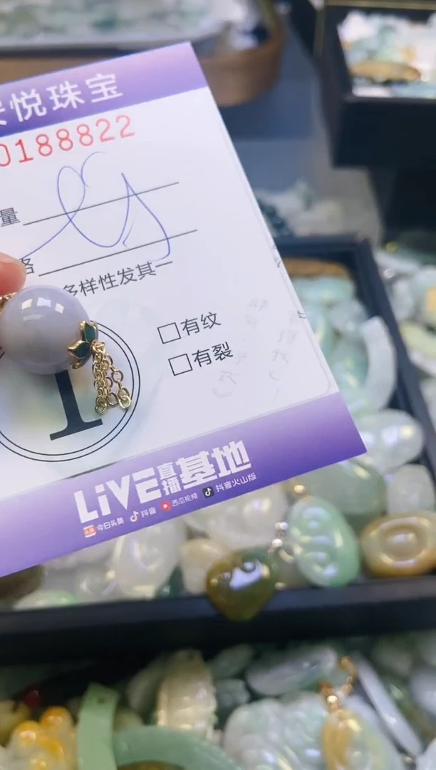 翡翠未镶嵌颈饰闪购0188822