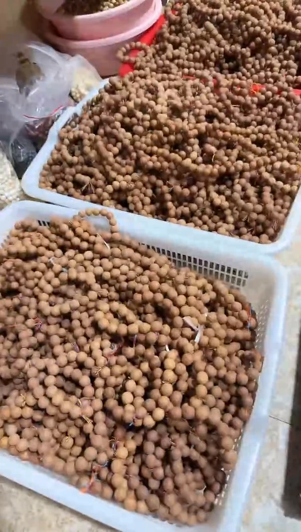 菩提根/象牙果手串凤眼菩提圆珠单圈