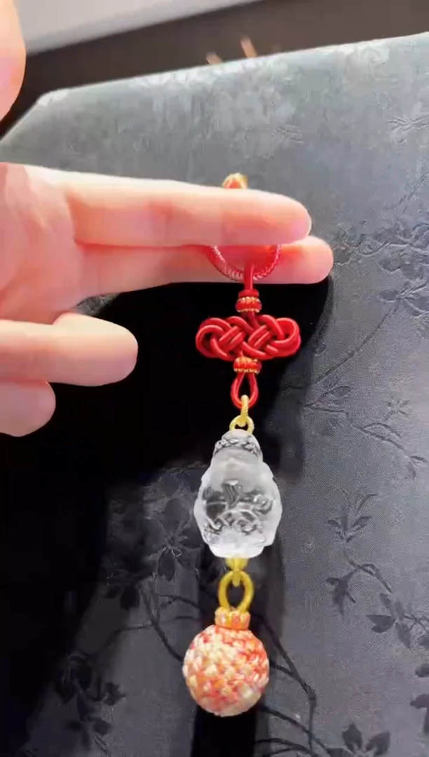 未镶嵌手串水晶财神款