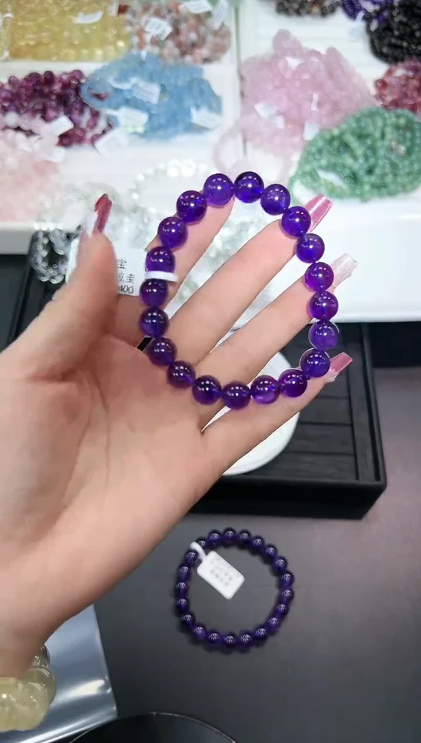 【闪购商品】水晶手串未镶嵌57a多样性发其一/1条默认微瑕