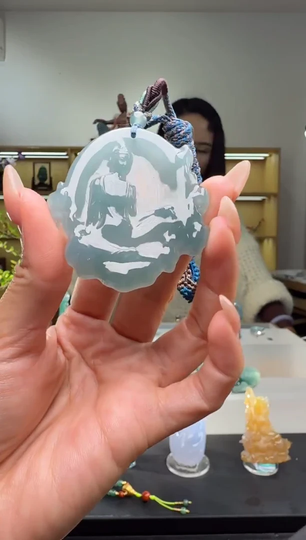 吊坠(不含链)未镶嵌翡翠观音