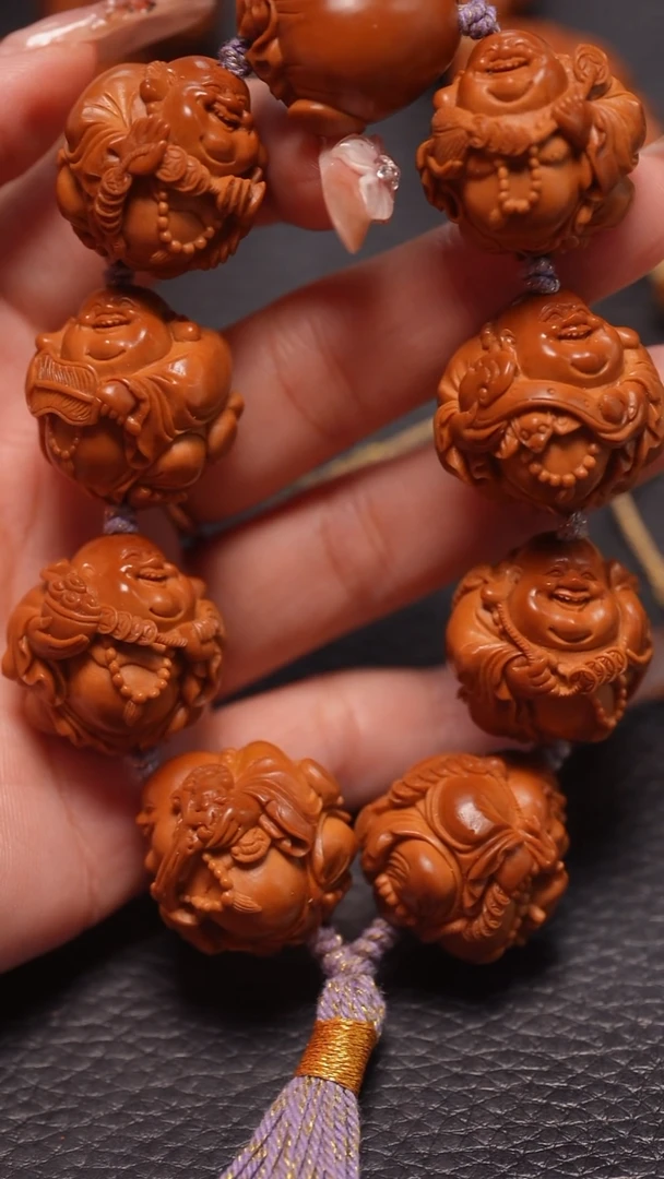 手串橄榄核2.5/八宝弥勒